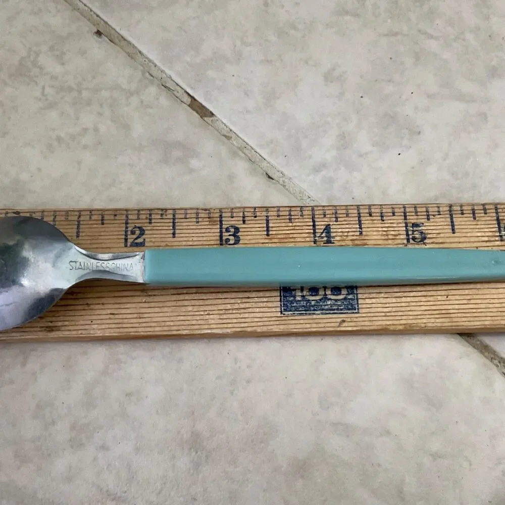 Flatware Lot of 5 spoons Kate spade Lenox ,Gibson, ?, Staineless